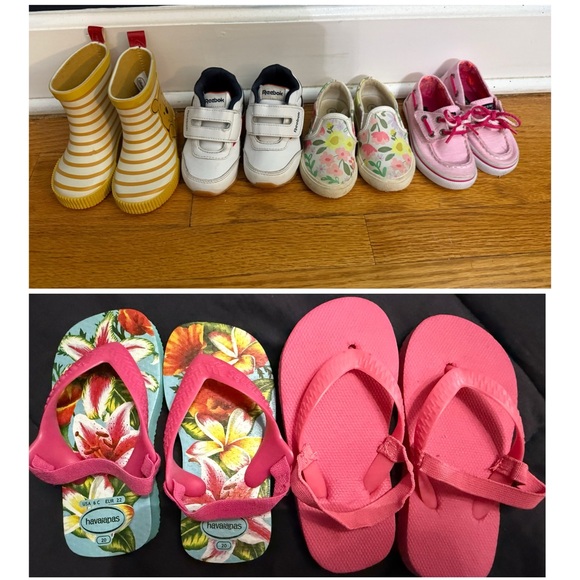 Bundle of toddler girls size 6 shoes. - Picture 1 of 10